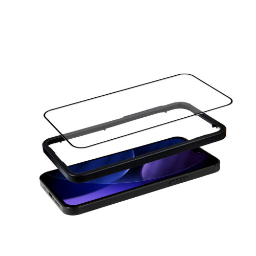 Szkło hartowane Crong 3D Armour Glass do Apple iPhone Air + ramka instalacyjna