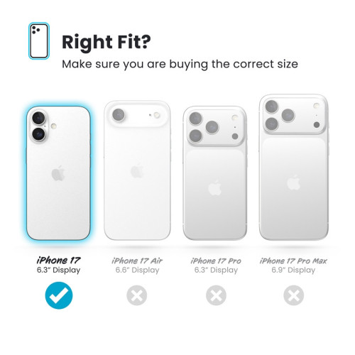 Speck Presidio Lux MagSafe case for Apple iPhone 17 (Hyper Mirror Glitter / Silver Metallic)