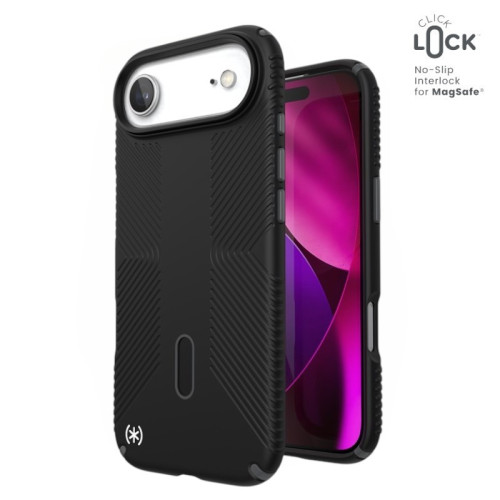 Etui Speck Presidio2 Grip ClickLock & MagSafe do Apple iPhone Air (Black / Slate Grey / White)