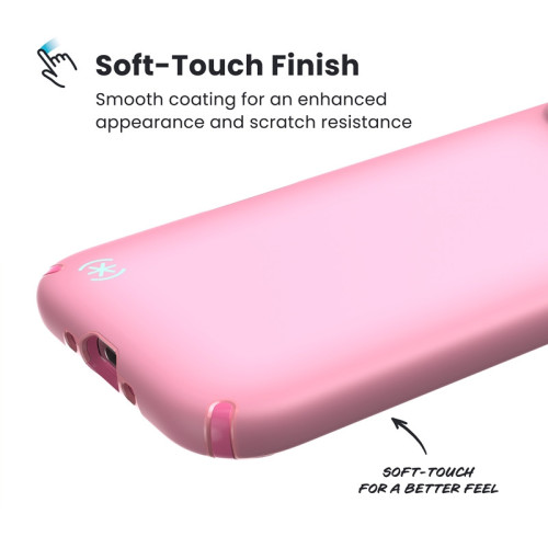 Etui Speck Presidio Lux MagSafe do Apple iPhone Air (Ibis Pink / Dark Ibis / Kanon Green)