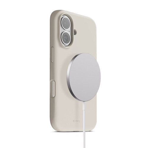 Crong Color Cover Magnetic Case for Apple iPhone 17 (stone beige)