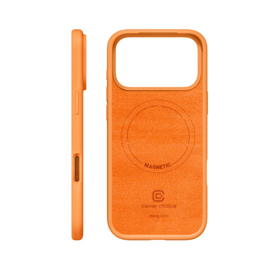 Crong Color Cover Magnetic Case for Apple iPhone 17 Pro (orange)