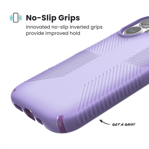 Etui Speck Presidio Lux Grip MagSafe do Apple iPhone 17 (Purple Fade/Magic Purple/New Poppy)