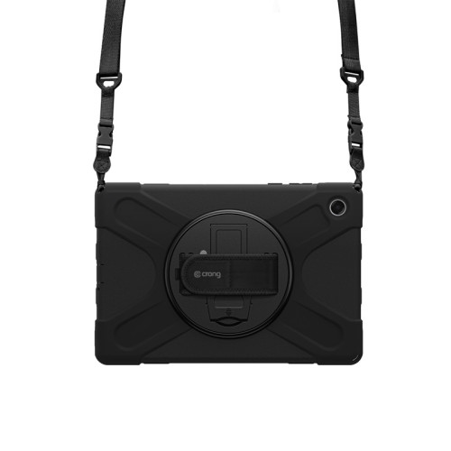 Etui Crong Defender Plus do Samsung Galaxy Tab A11+ Plus (czarny)