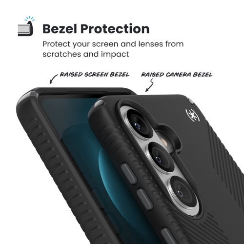 Etui Speck Presidio2 Grip Magnet do Samsung Galaxy S26+ Plus MagSafe (Black/Slate Grey/White)