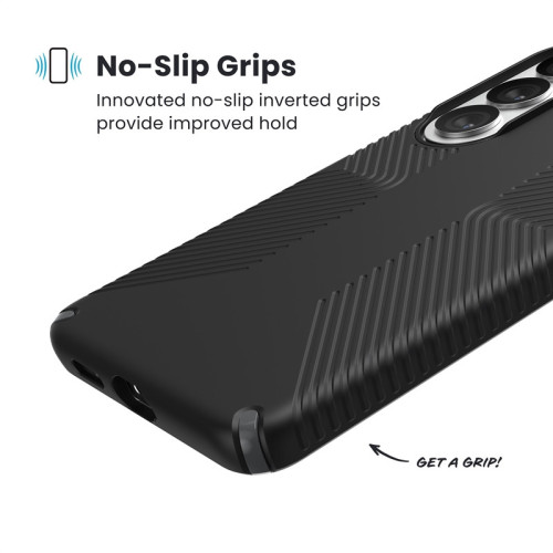 Etui Speck Presidio2 Grip Magnet do Samsung Galaxy S26 MagSafe (Black/Slate Grey/White)