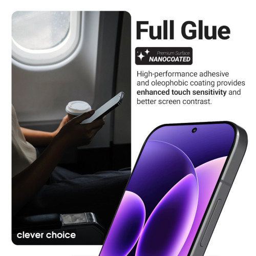 Szkło hartowane Crong 3D Armour Glass Lite do Xiaomi 17