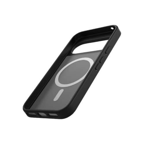 Etui Crong Hybrid Matte Magnetic MagSafe do Google Pixel 10 (czarny)