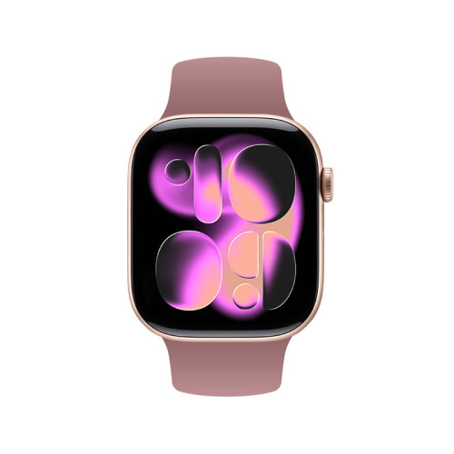 Crong Liquid Band for Apple Watch 38/40/41/42 mm (dirty pink)