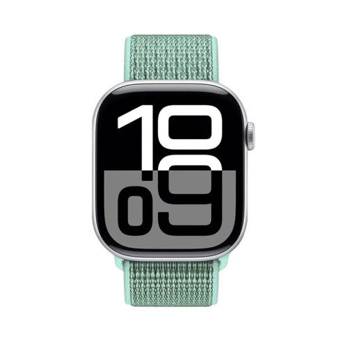 Crong Nylon Sports Band for Apple Watch 38/40/41/42 mm (Atlantic Green)