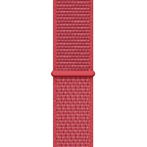Crong Nylon Sports Strap for Apple Watch 38/40/41/42 mm (Red Fusion)