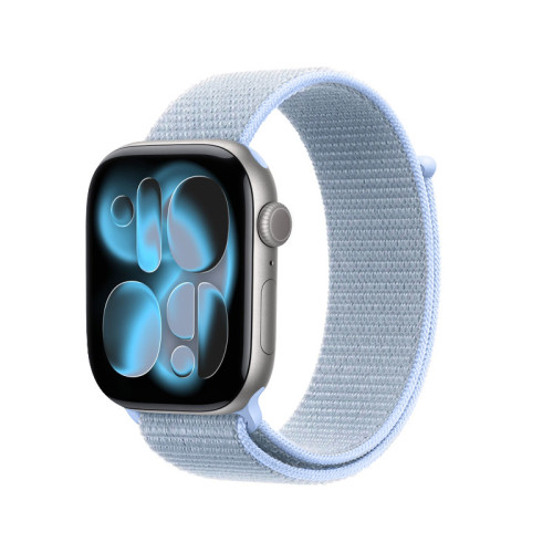 Crong Nylon Sports Strap for Apple Watch 38/40/41/42 mm (Cool Blue)