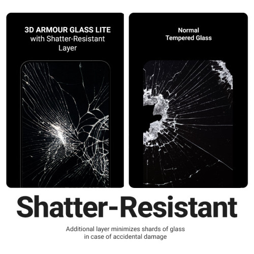 Szkło hartowane Crong 3D Armour Glass Lite do OnePlus 15