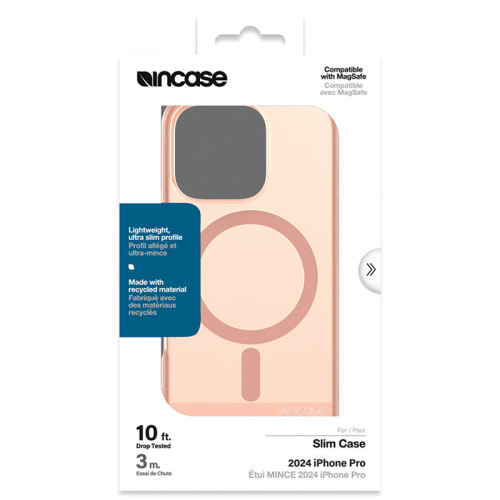 Incase Slim Case MagSafe for Apple iPhone 16 Pro (Blush Pink)