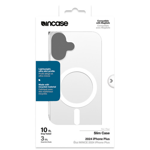 Incase Slim Case MagSafe for Apple iPhone 16 Plus (Clear)