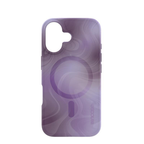Etui Incase Halo Case MagSafe für Apple iPhone 16 (Oil Slick Lilac)