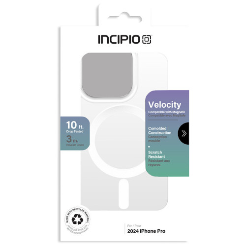Incipio Velocity MagSafe - iPhone 16 Pro Case (Clear)