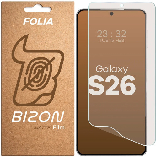 Folia matowa Bizon Film Matte do Galaxy S26, 1 sztuka