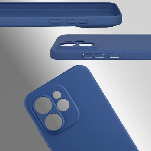 Etui Bizon Case Łupka do Oppo Reno 15 Pro, niebieskie