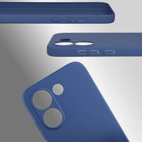 Etui Bizon Case Łupka do Xiaomi POCO X8 Pro, niebieskie