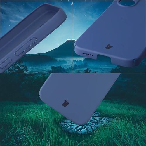 Etui Bizon Case Łupka do Xiaomi POCO X8 Pro, niebieskie