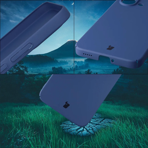Etui Bizon Case Łupka do Xiaomi POCO X8 Pro Max, niebieskie