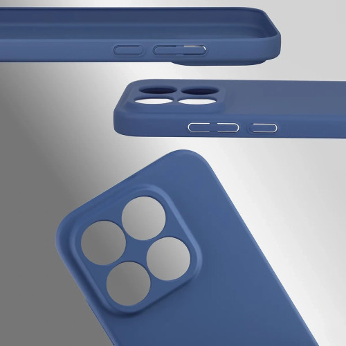 Etui Bizon Case Łupka do Xiaomi 17, niebieskie