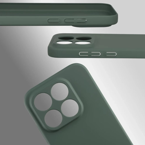 Etui Bizon Case Łupka do Xiaomi 17, zielone