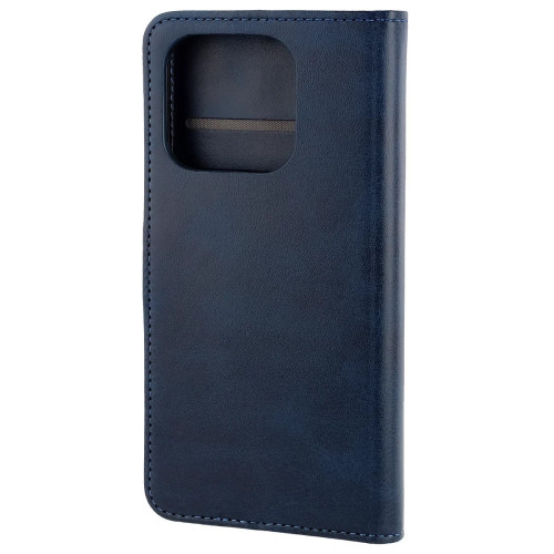 Etui z klapką Bizon Case Pocket do Realme 16 Pro 5G, granatowe