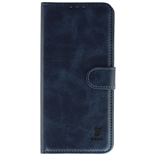 Etui z klapką Bizon Case Pocket do Realme 16 Pro Plus 5G, granatowe