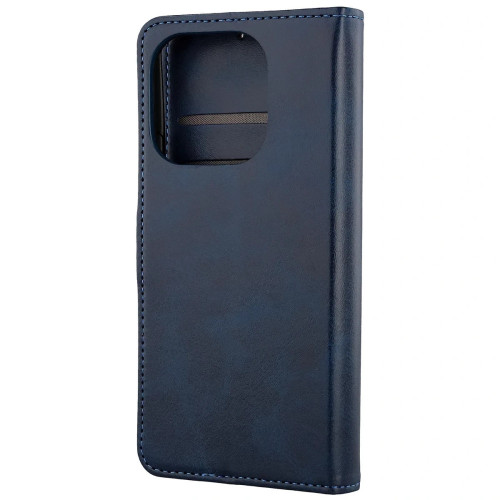 Etui z klapką Bizon Case Pocket do Realme 16 Pro Plus 5G, granatowe