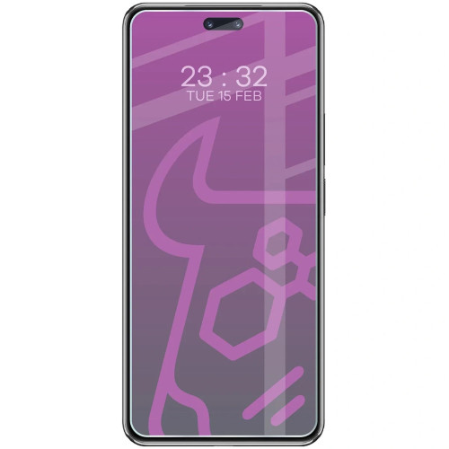 Elastyczne szkło hybrydowe Bizon Hybrid Mule do Huawei nova 14 Pro