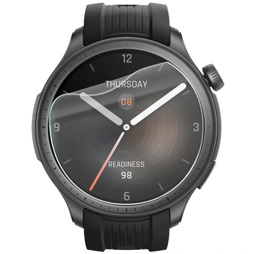 Folia ochronna na ekran zegarka Bizon Watch Film HydroFlex do Amazfit Balance, 3 sztuki