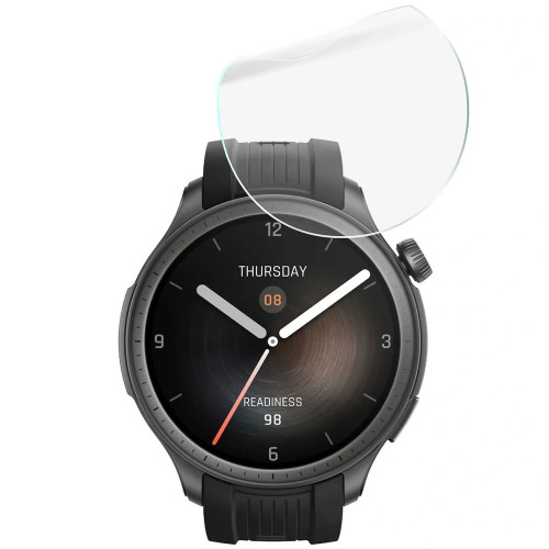 Folia ochronna na ekran zegarka Bizon Watch Film HydroFlex do Amazfit Balance, 3 sztuki