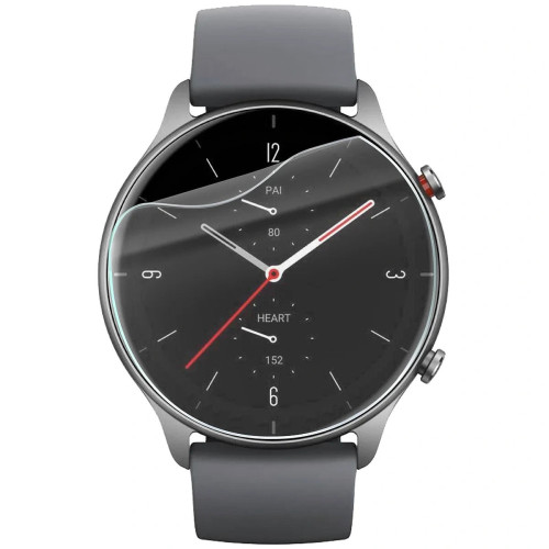 Folia ochronna na ekran zegarka Bizon Watch Film HydroFlex do Amazfit GTR 2E, 3 sztuki