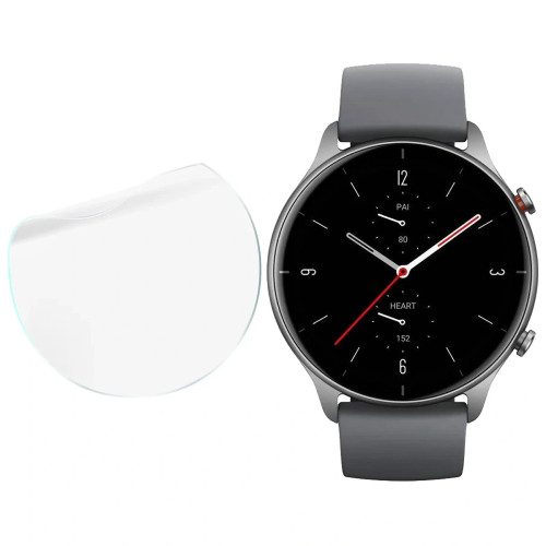 Folia ochronna na ekran zegarka Bizon Watch Film HydroFlex do Amazfit GTR 2E, 3 sztuki