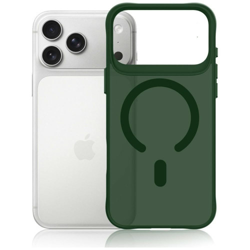Etui 3MK Smoke MagCase do Apple iPhone 17 Pro zielony