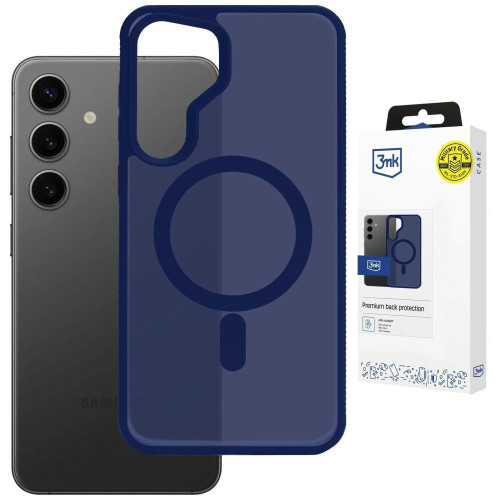 3MK Smoke MagCase case for Samsung Galaxy S25 blue