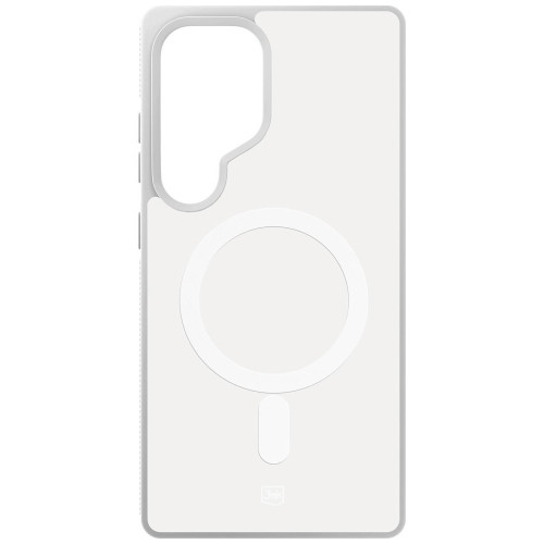 Etui 3MK Smoke MagCase do Samsung Galaxy S25 Ultra biały