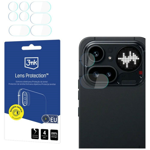 Ochrona na obiektyw aparatu 3MK Lens Protection do Nothing Phone (4a)