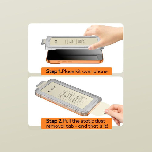 SzkŁo Hartowane Tech-protect Quick Set+ 2-pack Galaxy S26+ Plus Black