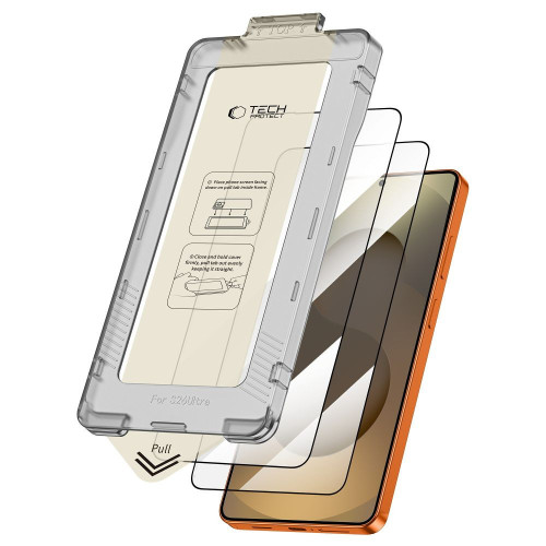 SzkŁo Hartowane Tech-protect Quick Set+ 2-pack Galaxy S26 Ultra Black