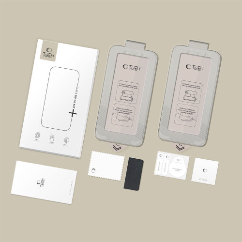 SzkŁo Hartowane Tech-protect Quick Set+ 2-pack Galaxy S26 Ultra Black