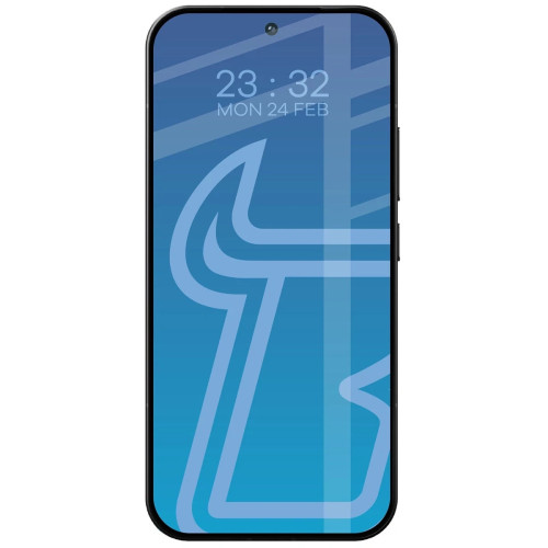 Etui + szkło hartowane Bizon Angelo Pack do Xiaomi 17, przydymione z czarną ramką