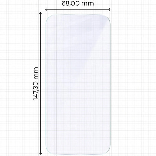 Elastyczne szkło hybrydowe Bizon Hybrid Mule do Xiaomi 17