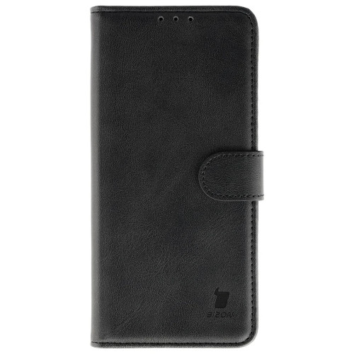 Etui z klapką Bizon Case Pocket do Xiaomi 17 Ultra, czarne
