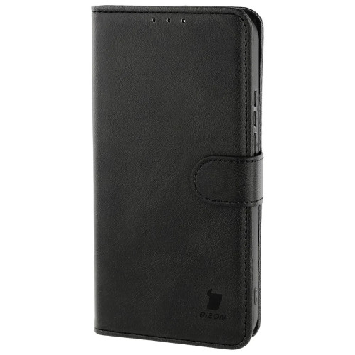 Etui z klapką Bizon Case Pocket do Xiaomi 17 Ultra, czarne