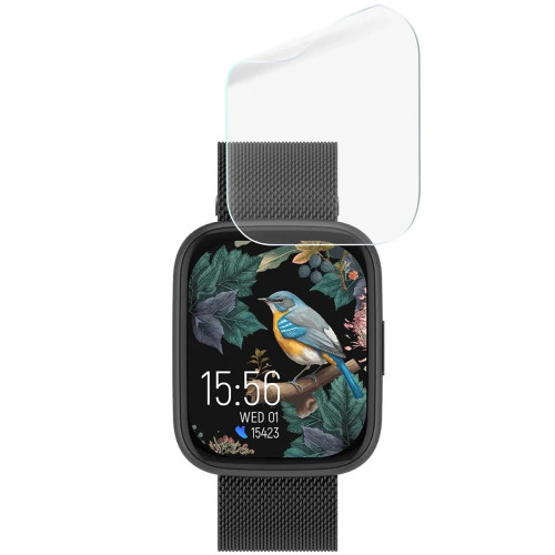 Folia ochronna na ekran zegarka Bizon Watch Film HydroFlex do Forever ForeVigo 4, 3 sztuki