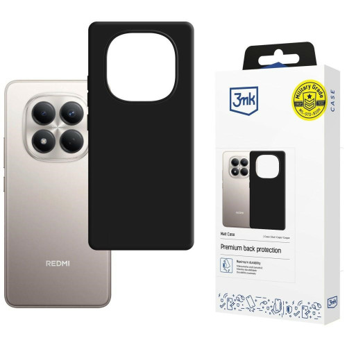 3MK Matt Case for Redmi Note 15 Pro 4G black