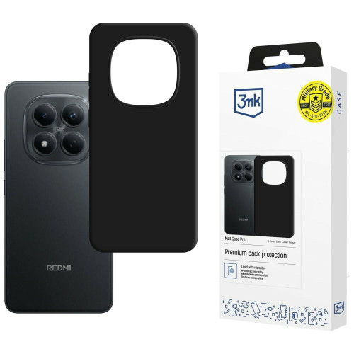 3MK Matt Case Pro case for Redmi Note 15 Pro 4G black